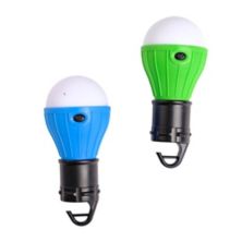 2 упаковки портативных уличных лампочек для кемпинга с батарейным питанием Lexi Home
