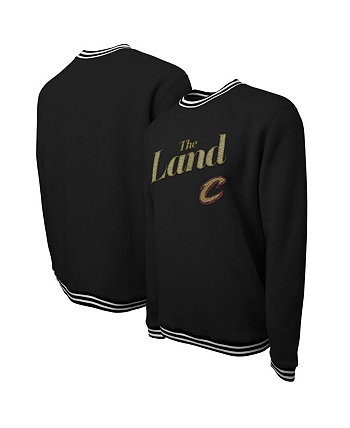 Мужской и женский черный пуловер Cleveland Cavaliers 2023/24 City Edition Club Level Stadium Essentials