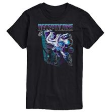Men's Transformers Decepticons Grid Logo Tee Licensed Character