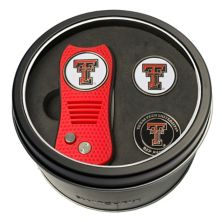 Инструмент Team Golf Texas Tech Red Raiders Switchfix Divot и два маркера для мячей Team Golf
