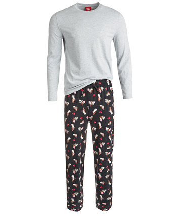 Matching Men's Heart Hound Pajama Set Family Pajamas