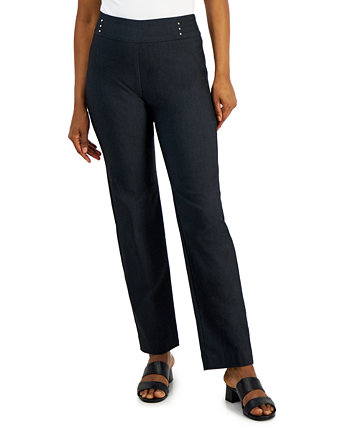 Женские брюки до щиколотки с заклепками, созданные для Macy's J&M Collection