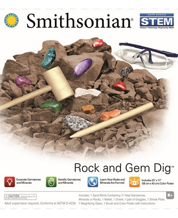 Смитсоновская скала и раскопки драгоценных камней NSI