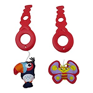 Replacement Parts for Fisher-Price Animal Activity Jumperoo - FFJ00 ~ Baby Activity Center ~ Replacement Hanging Toys ~ Toucan and Butterfly Visit the Fisher-Price Store