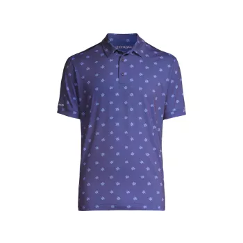 Versa Floral Dot Polo Shirt MIZZEN+MAIN