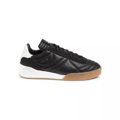 Club 02 Leather Low-Top Sneakers Courreges