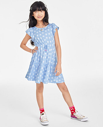 Большие девочки любят многоуровневое платье с цветочным принтом, созданное для Macy's Epic Threads