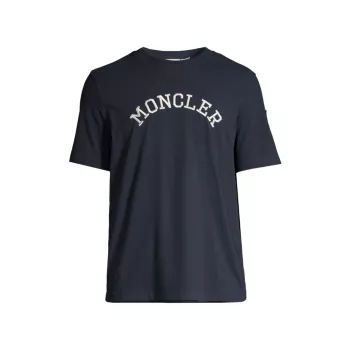 Moncler Мужская футболка с логотипом Moncler