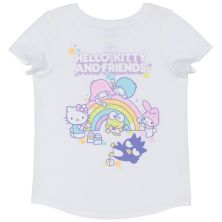 Girls 4-12 Jumping Beans® Hello Kitty & Friends Rainbow Sparkle Graphic Tee Jumping Beans