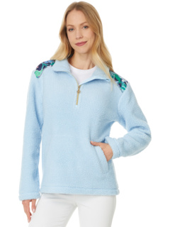 Женский Свитер Lilly Pulitzer Wallen Sherpa 1/2 Zip Lilly Pulitzer