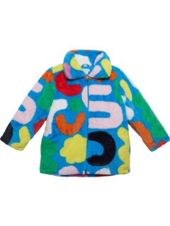 Пальто Shapes из искусственного меха (для малышей/маленьких детей/больших детей) Stella McCartney Kids