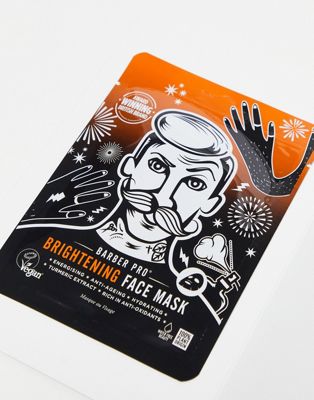 BARBER PRO Christmask Card with Brightening Face Mask  Barber Pro