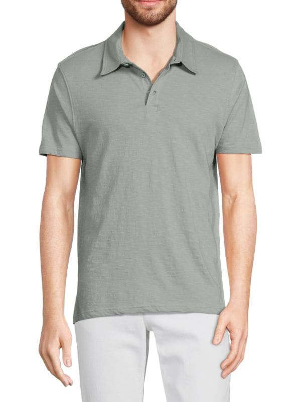 Рубашка-поло с короткими рукавами Saks Fifth Avenue