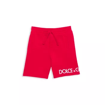 Детские спортивные шорты с логотипом для мальчика Dolce & Gabbana