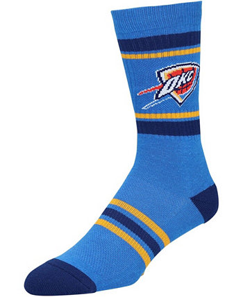Мужские синие носки с круглым вырезом в полоску Oklahoma City PKWY