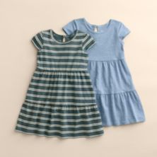 Baby & Toddler Girl Little Co. by Lauren Conrad 2-Pack Organic Tiered Dresses Little Co. by Lauren Conrad