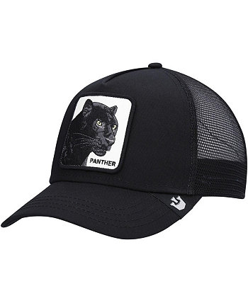 Мужская черная регулируемая шляпа The Panther Trucker Goorin Bros.
