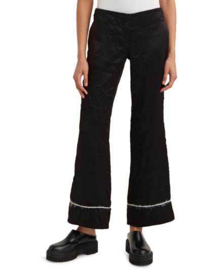 Широкие брюки с манжетами Marina Moscone
