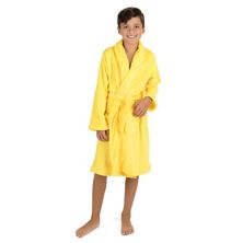 Детский флисовый халат с капюшоном Leveret, оранжевый, 16 лет Leveret