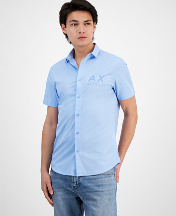 Мужская рубашка с солнечным эффектом Armani Exchange Armani Armani