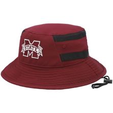 Мужская кепка adidas Maroon Mississippi State Bulldogs 2021 Sideline AEROREADY Bucket Hat Adidas
