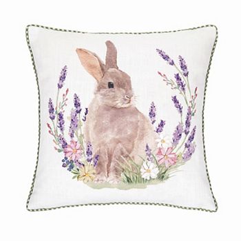 C&F Home Lilac Bunny Rabbit Easter Throw Pillow C&F Home