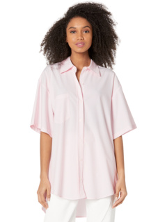 Plana Boxy Button-Up Shirt Wayf