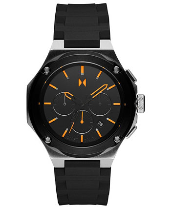 Мужские часы Raptor, черный силиконовый ремешок, 46 мм MVMT