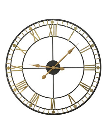 Крупногабаритные промышленные настенные часы Austin с диагональю 31,50 дюйма, Stratton Home Decor Stratton Home Décor