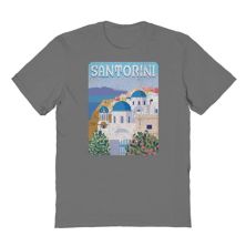 Men's COLAB89 by Threadless Santorini Graphic Tee COLAB89 by Threadless
