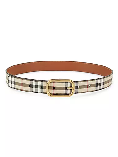 Ремень Burberry Check Belt Burberry