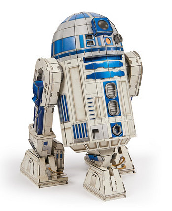 4D Build, Star Wars R2-D2 Cardstock Model Kit, 201 Pieces Spin Master Games
