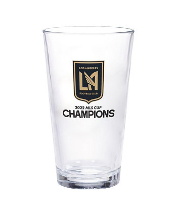 LAFC 2022 MLS Cup Champions 16 oz Pint Glass Wincraft