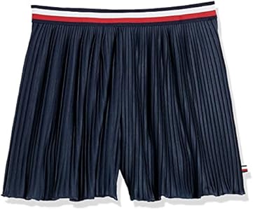 Tommy Hilfiger Girls' Ponte Knit Skort with Built in Short Tommy Hilfiger