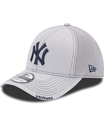 Men's New York Yankees Gray Neo 39THIRTY Stretch Fit Hat New Era