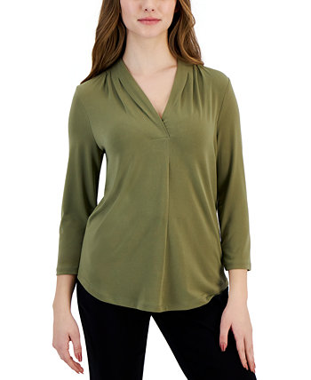 Petite Solid ITY Top, Created for Macy's J&M Collection