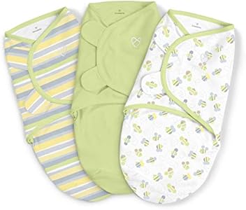 Товар для пеленания SwaddleMe Original Swaddle, 100% хлопок, улучшает сон и успокаивает рефлекс испуга, 0-3 месяца, упаковка из 3 штук - с рисунком в горошек SwaddleMe