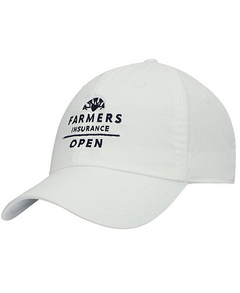 Мужская белая регулируемая шляпа Farmers Insurance Open Shawmut Ahead