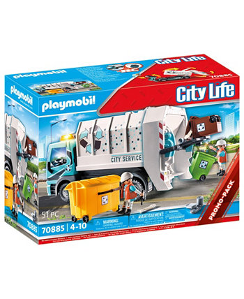 Набор из 51 предмета: Городской перерабатывающий грузовик Playmobil