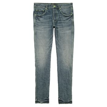 Винтажные джинсы скинни с низкой посадкой P001 Purple Brand