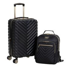 Kenneth Cole Reaction Madison 20-дюймовый чемодан и рюкзак Hardside Spinner из 2 предметов Kenneth Cole