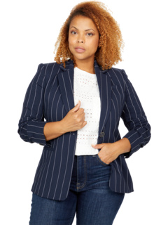 tommy hilfiger pinstripe blazer