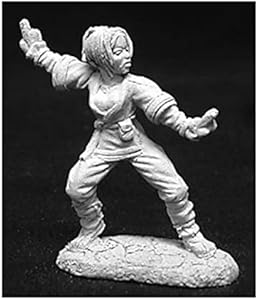 Reaper Miniatures Yuri, Female Monk #02731 Dark Heaven Legends Unpainted Metal REAPER