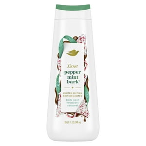 Dove Liquid Body Wash Deep Nourishment for Women Peppermint Bark, 20 oz Dove