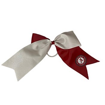 Огромный блестящий бант Alabama Crimson Tide для хвоста, 24 x 21 см Unbranded