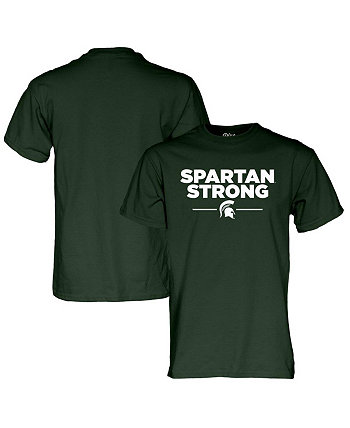 Мужская зеленая футболка Michigan State Spartans Spartan Strong Step Ahead