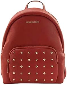 Michael Kors Women's Erin Medium Leather Backpack (Flame, One Size) Michael Kors