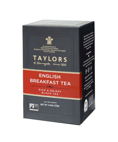 Английский завтрак с черным чаем Taylors of Harrogate — 50 ст. Taylors of Harrogate