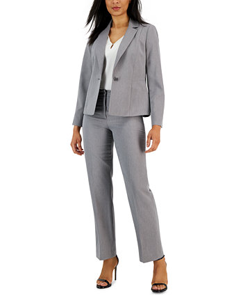 Блейзер с одной пуговицей и прямыми штанинами, брючный костюм со средней посадкой, обычные и миниатюрные размеры Le Suit