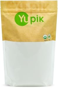 Yupik Organic Tapioca Starch, 2.2 lb, Non-GMO, Vegan, Gluten-Free (Pack of 2) Yupik